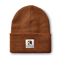 Tuque à revers unisexe Dakota WorkPro Series en acrylique à 2&nbsp;couches