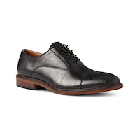 Denver Hayes Men's Renmark Dress Shoes Front_Three_Fourths_Angled_Right