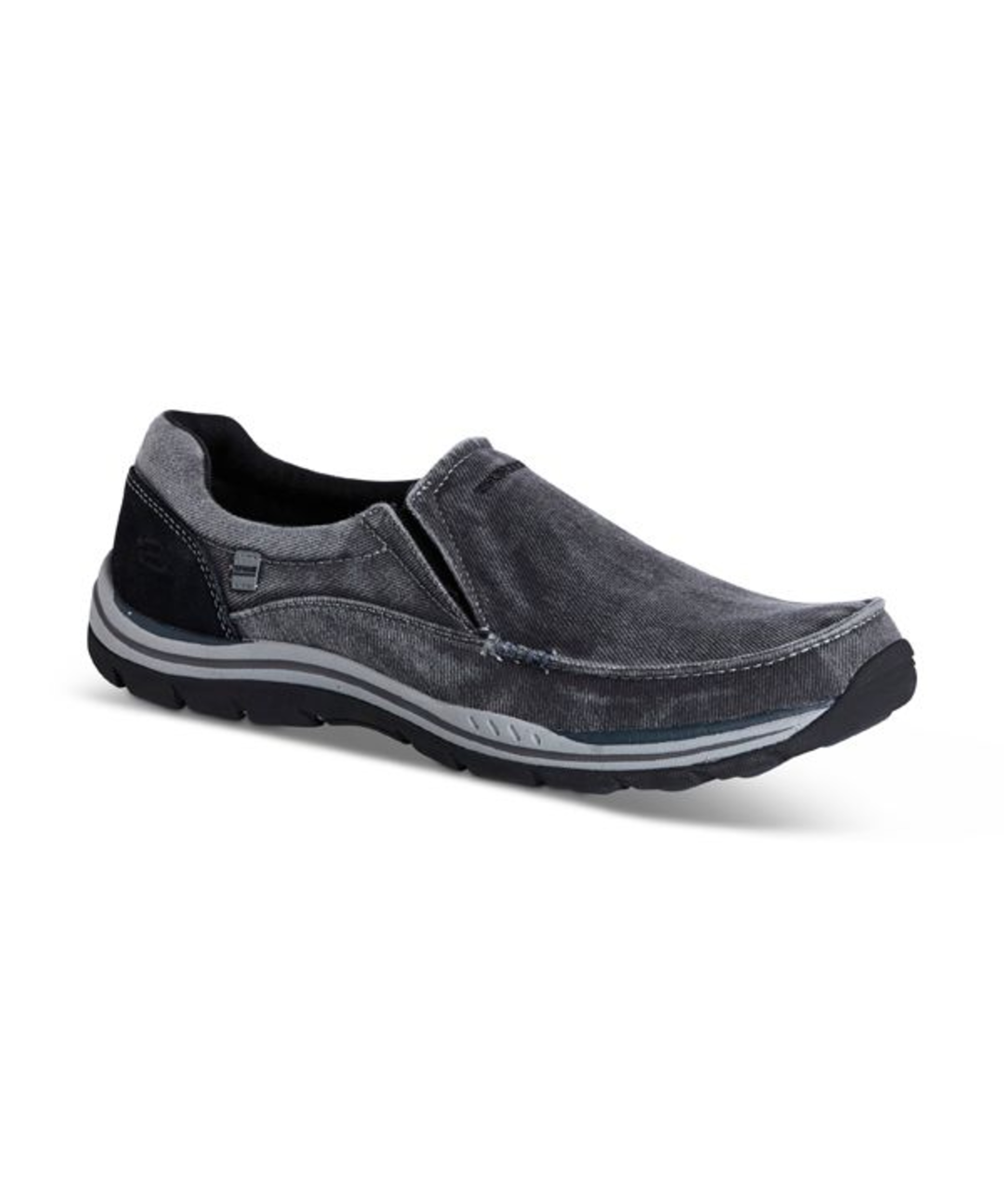 Skechers Men's Expected Avillo Relaxed Fit Slip On Shoes - Black | Marks