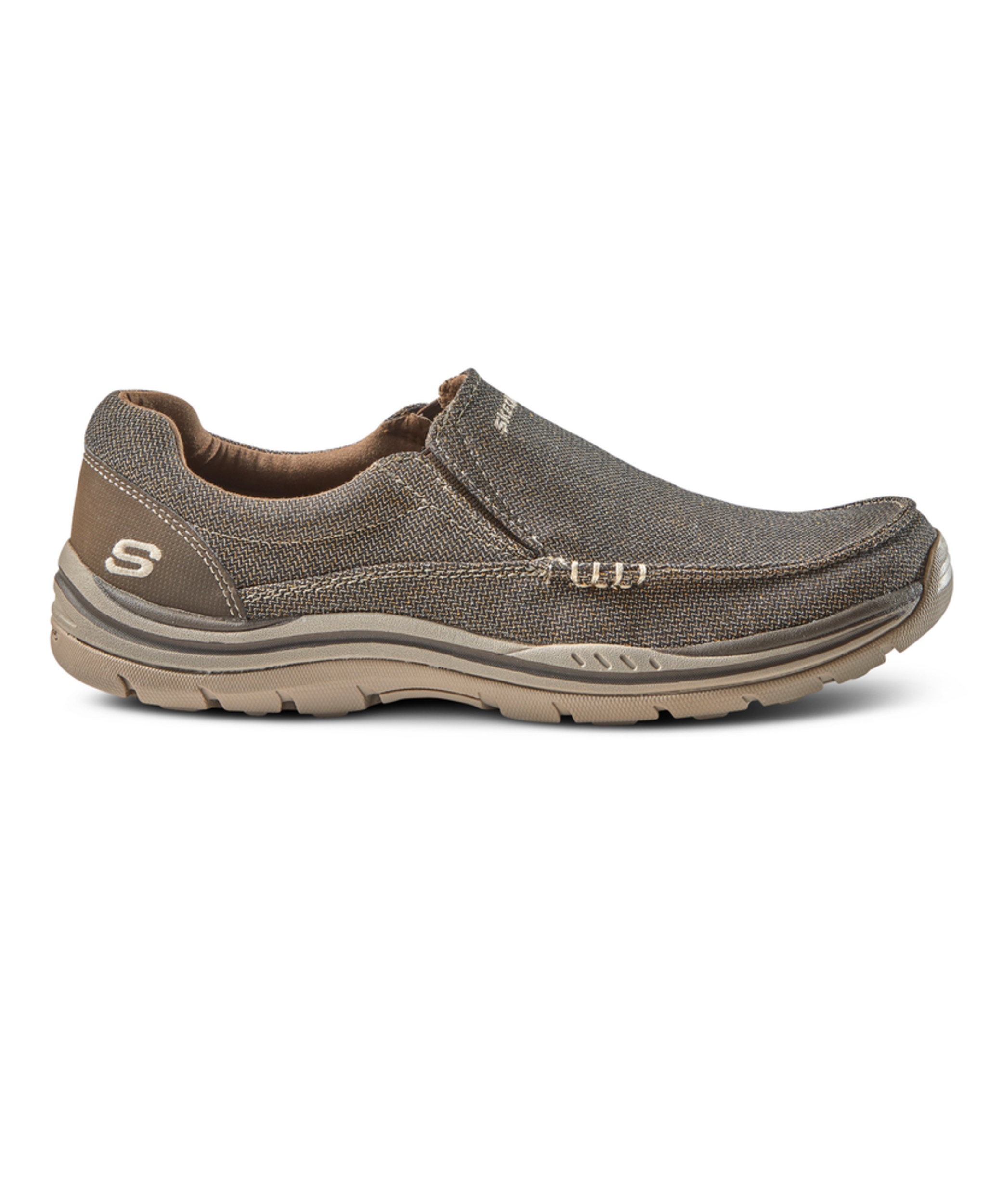 Skechers Men's Expected Avillo Relaxed Fit Slip On Shoes - Brown | Marks