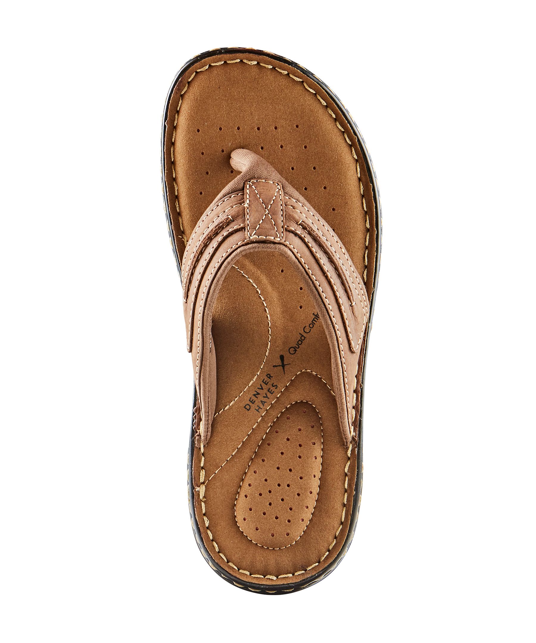 Denver Hayes Men s Parkdale Leather Flip Flop Marks