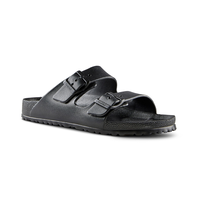 FarWest Men's Enderby Wide Buckle Strap Slip On Sandals Front_Three_Fourths_Angled_Right