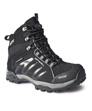 Baffin Men's Zone Soft-Shell Waterproof Wide Winter Boots - Black