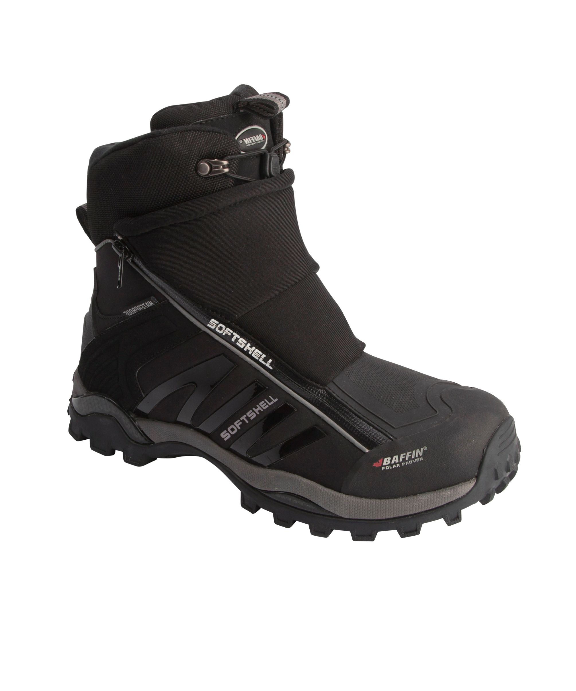 Baffin Men's Atomic Waterproof Winter Boots Black Marks