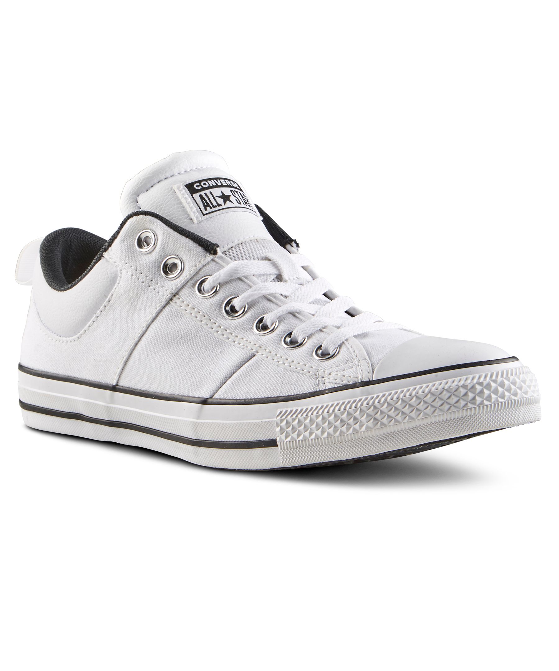 Converse white white outlet black