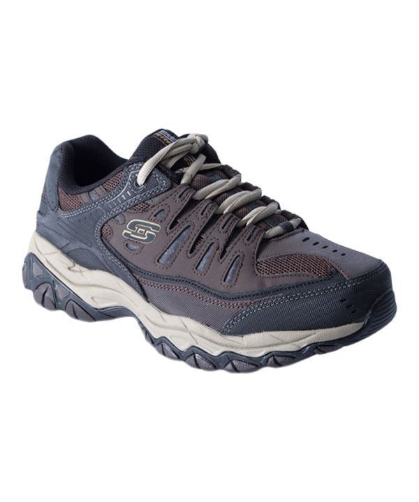 Mark's has Skechers Men's After Burn Lace-Up Sneakers Brown - Wide