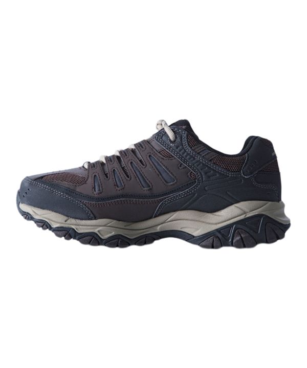 Skechers Men's After Burn Lace-Up Sneakers - Wide