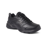 Skechers Men’s Haniger Lace Up Style Wide 2E Sneakers Front_Three_Fourths_Angled_Right