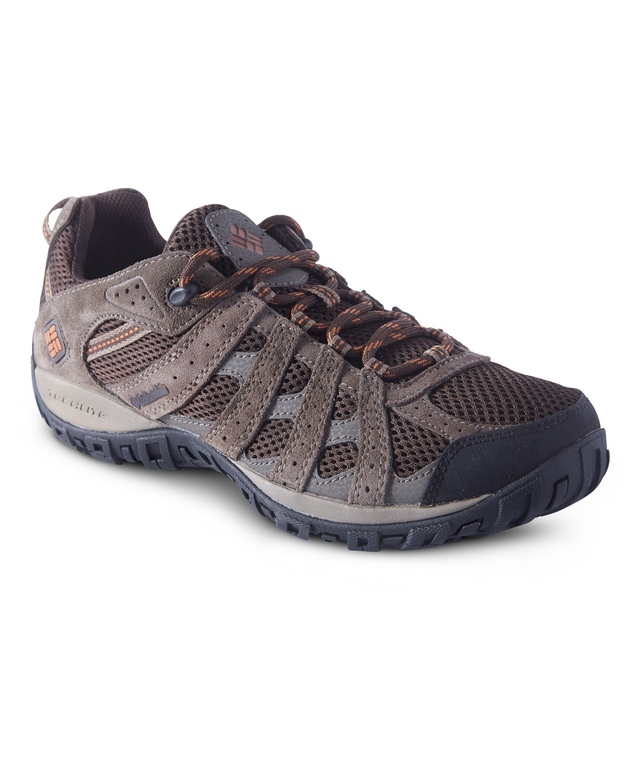Columbia Men's Redmond Omni-Grip Low-Cut Lace Up Style Wide Fit Hiking Shoes