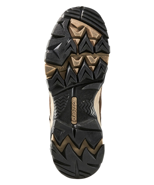 HiTec Men's Ravus Vent Mid Cut Waterproof Boots Brown Marks