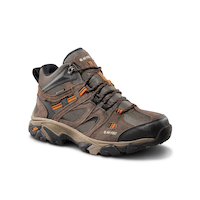 Hi-Tec Men's Ravus Vent Mid Cut Waterproof Boots - Brown Front_Three_Fourths_Angled_Right