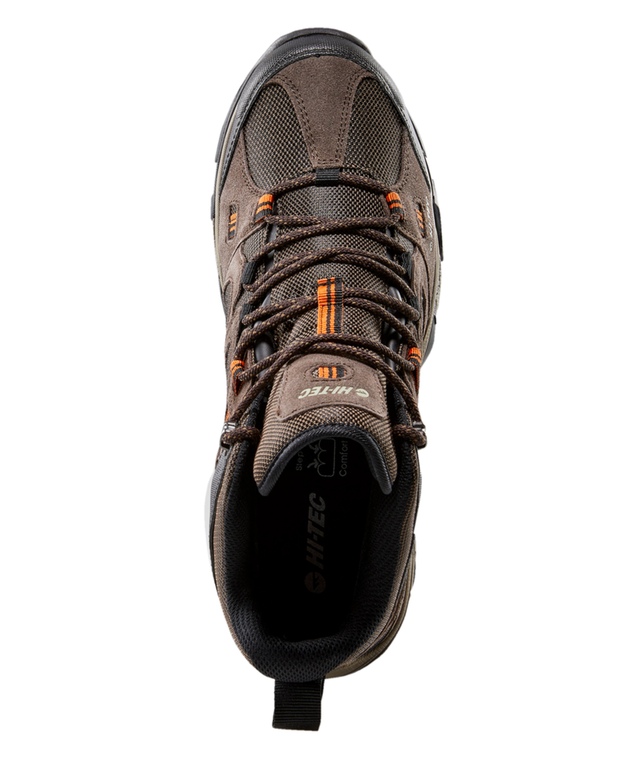 HiTec Men's Ravus Vent Mid Cut Waterproof Boots Brown Marks