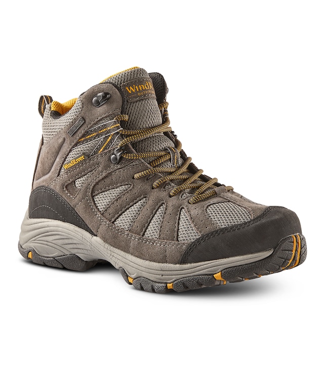 WindRiver Men's Whitehorn Waterproof Hyper-Dri 3 Hiking Boots - Grey ...