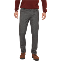 Lois Men's Brad Slim Peached Canvas High Rise Stretch Pants Front_Flat