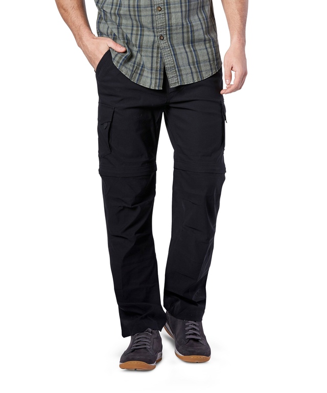 WindRiver Men's Water Repellent Stretch Zip Off Pants Marks