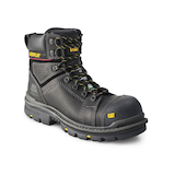 CAT Men's 6 Inch Hauler Composite Toe Composite Plate Waterproof Leather Work Boots Front_Three_Fourths_Angled_Right