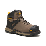 CAT Men's 6 Inch Composite Toe Composite Plate Excavator Superlite Waterproof Boots Front_Three_Fourths_Angled_Right