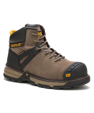 CAT 6 Bottes étanches Superlite Excavateur de plaque composite d'orteil d'inch pour homme