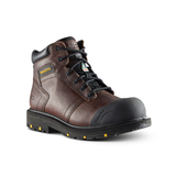 Dakota WorkPro Series Men's 6002 6 Inch Steel Toe Steel Plate Leather Work Boots Front_Three_Fourths_Angled_Right