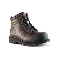 Bottes de travail en cuir de 6 pouces à protection en acier pour hommes, 6002, Dakota Workpro Series Front_Three_Fourths_Angled_Right