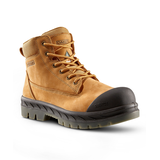 Bottes de travail de sécurité de 6 pouces Dakota WorkPro Series en cuir et à protection en acier, pour hommes Front_Three_Fourths_Angled_Right