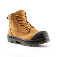 Dakota WorkPro Series Men's  6 Inch Steel Toe Steel Plate 6518 Leather Safety Work Boots Front_Three_Fourths_Angled_Right
