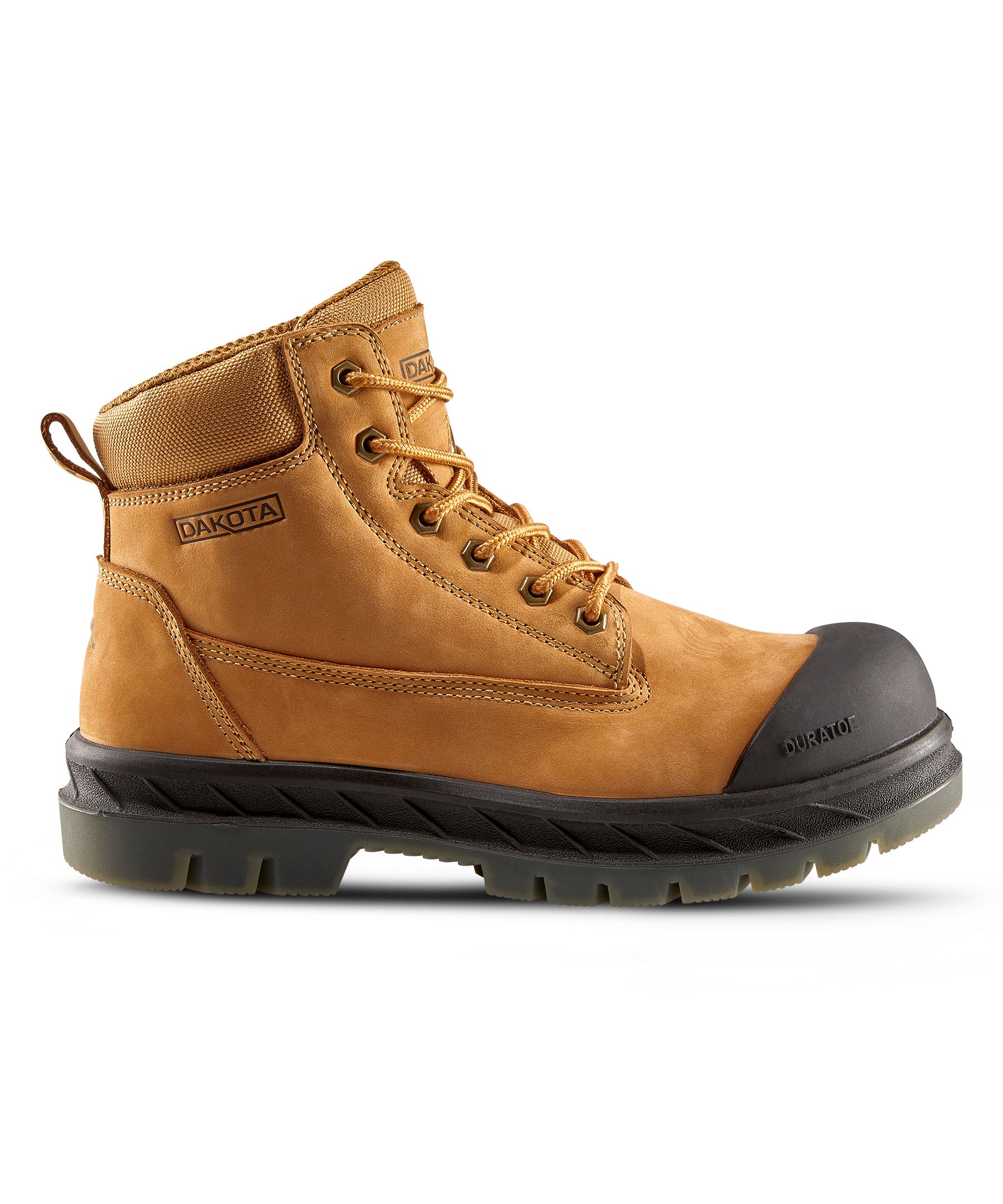 Bottes de travail de s curit de 6 pouces Dakota WorkPro Series en cuir et protection en acier pour hommes