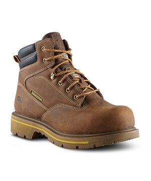 Dakota WorkPro Series Men's Steel Toe Composite Plate 6114 Quad Comfort Freshtech 6 Inch Work Boots