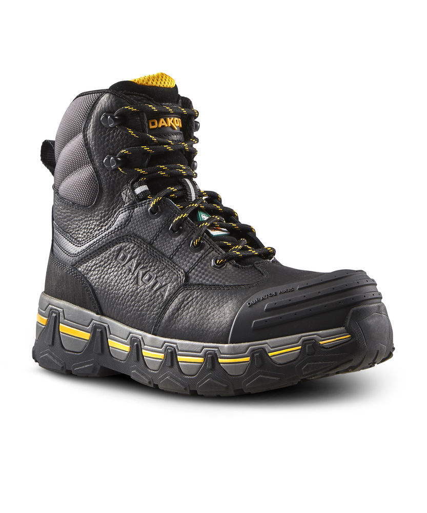 Dakota WorkPro Series Men s 6 Inch Composite Toe Steel Plate 6550 T Max Insulated Work Boots Black