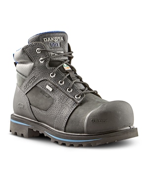 Bottes de travail de 6 pouces Dakota Workpro Series étanches à l’eau à isolant T-Max et à protection en acier et en composite, pour hommes, 557