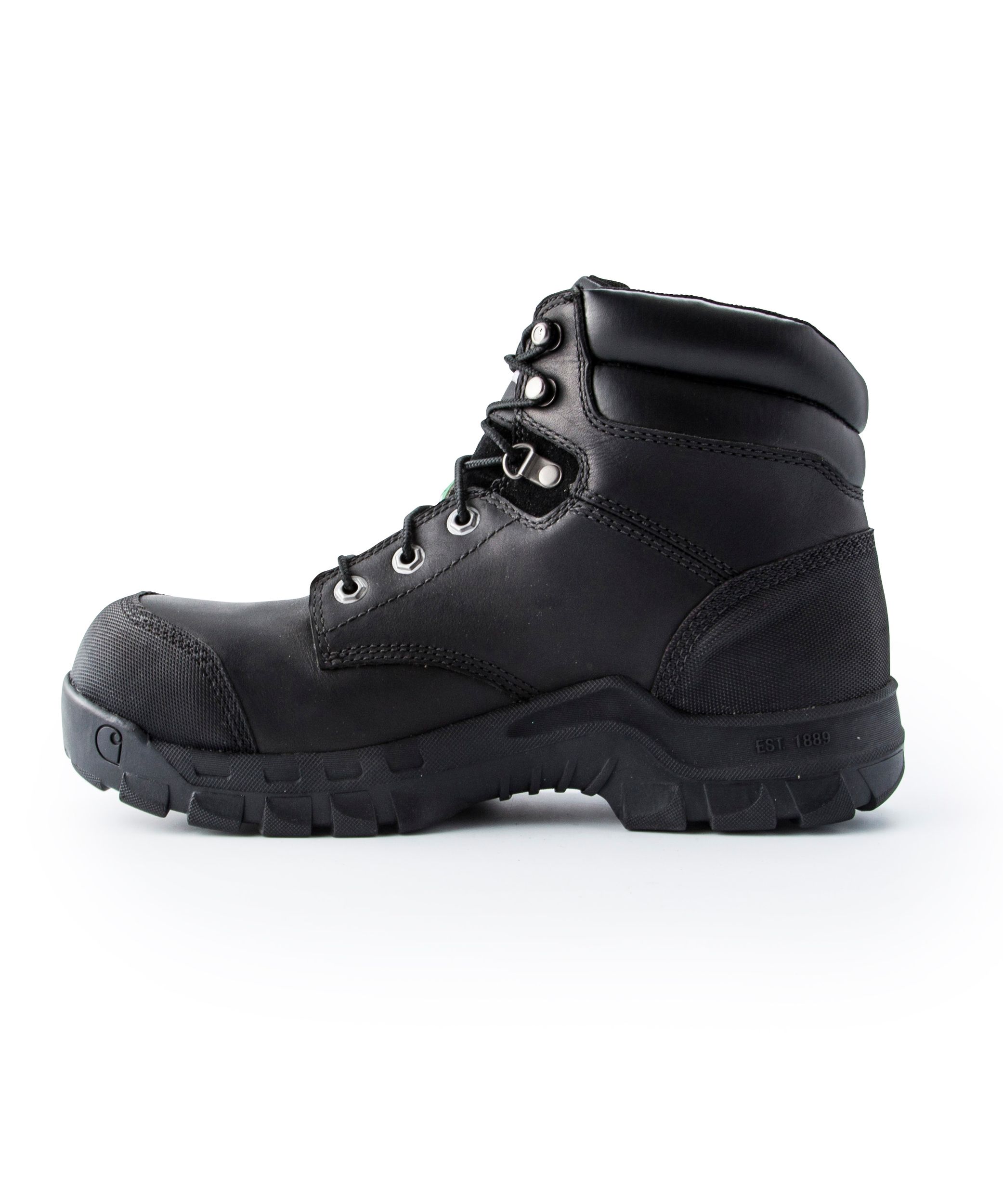 Black carhartt fashion logger boots