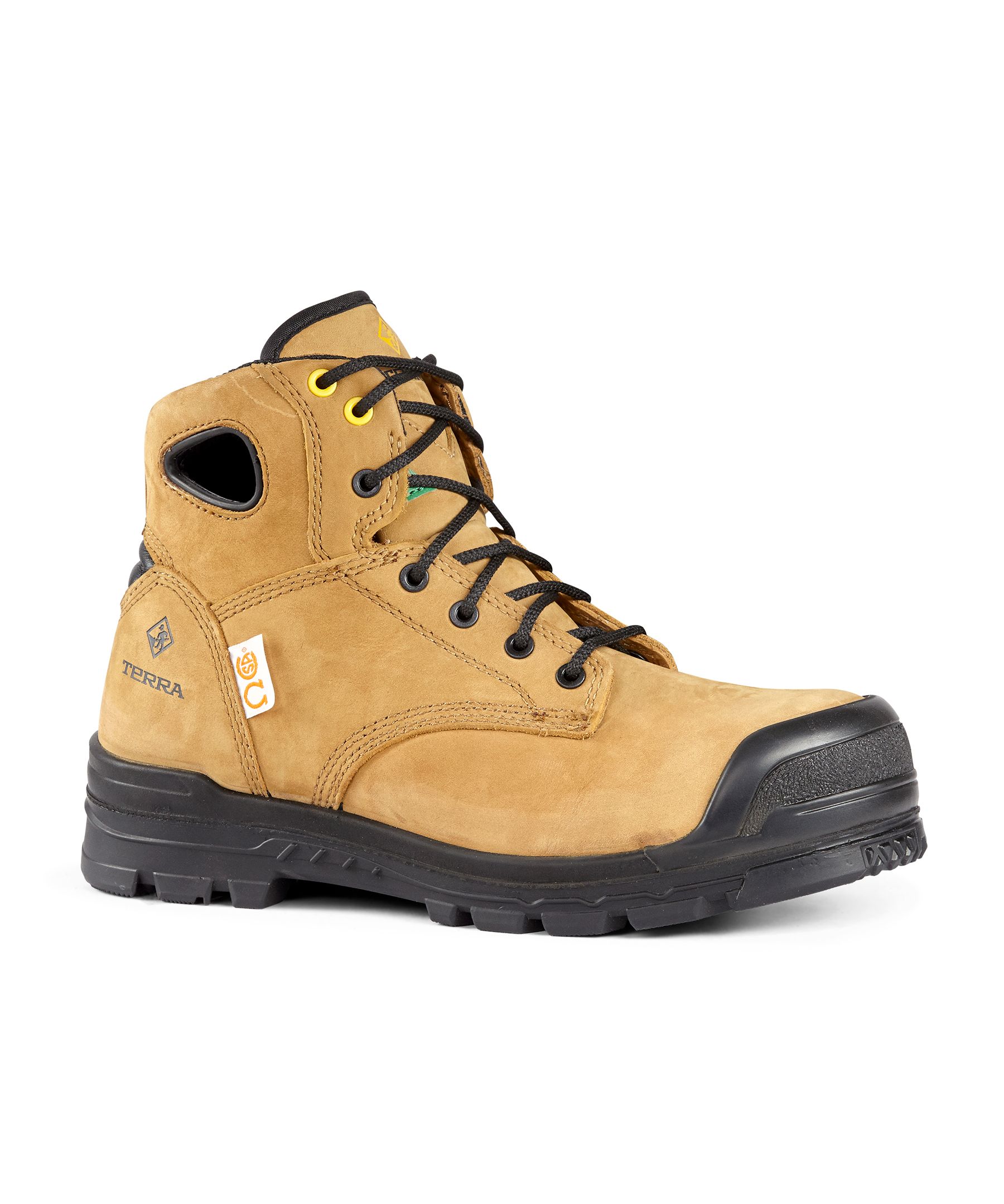 Men's 6 In Baron Metal Free Composite Toe Composite Plate  Work Boots