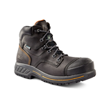 Timberland PRO Men's Composite Toe Composite Plate Pro Endurance HD Waterproof Leather 6 Inch Work Boots Front_Three_Fourths_Angled_Right