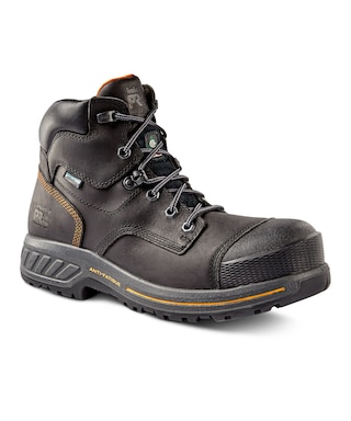 Timberland PRO Men's Composite Toe Composite Plate Pro Endurance HD Waterproof Leather 6 Inch Work Boots