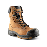Dakota WorkPro Series Men's Steel Toe Composite Plate Quad Comfort Leather 8 Inch Work Boots Front_Three_Fourths_Angled_Right