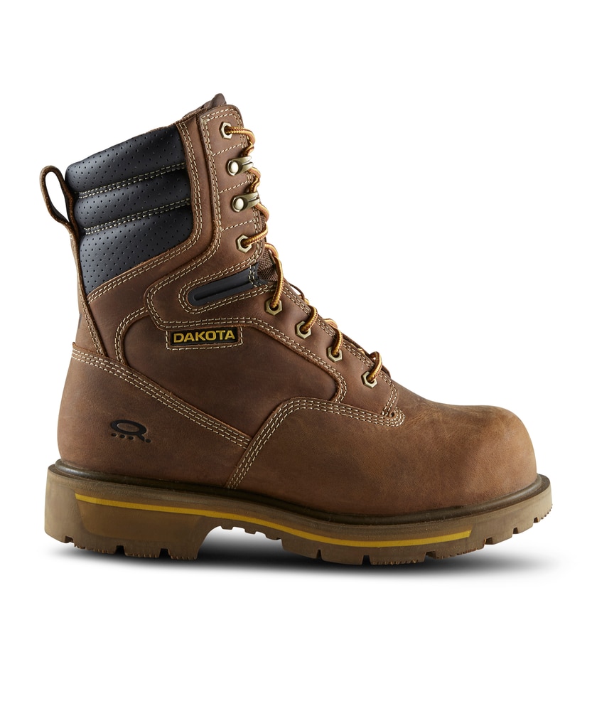 Dakota Workpro Series Men's 8517 Quad Comfort 8 Inch Steel Toe ...