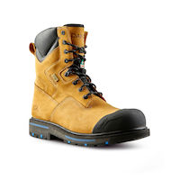 Dakota WorkPro Series Men's 8522 8 Inch Steel Toe Steel Plate Quad Comfort Work Boots Front_Three_Fourths_Angled_Right