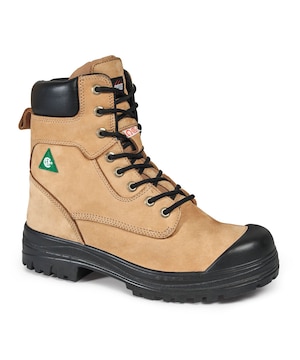 Aggressor Men's Steel Toe Steel Plate Lynx II Duratoe 8 Inch Work Boots