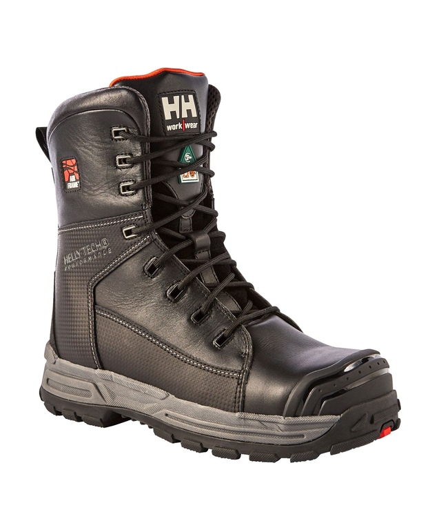 Helly Hansen Workwear Men's 8 Inch Work Wear Composite Toe Composite Plate Work Boots - Black