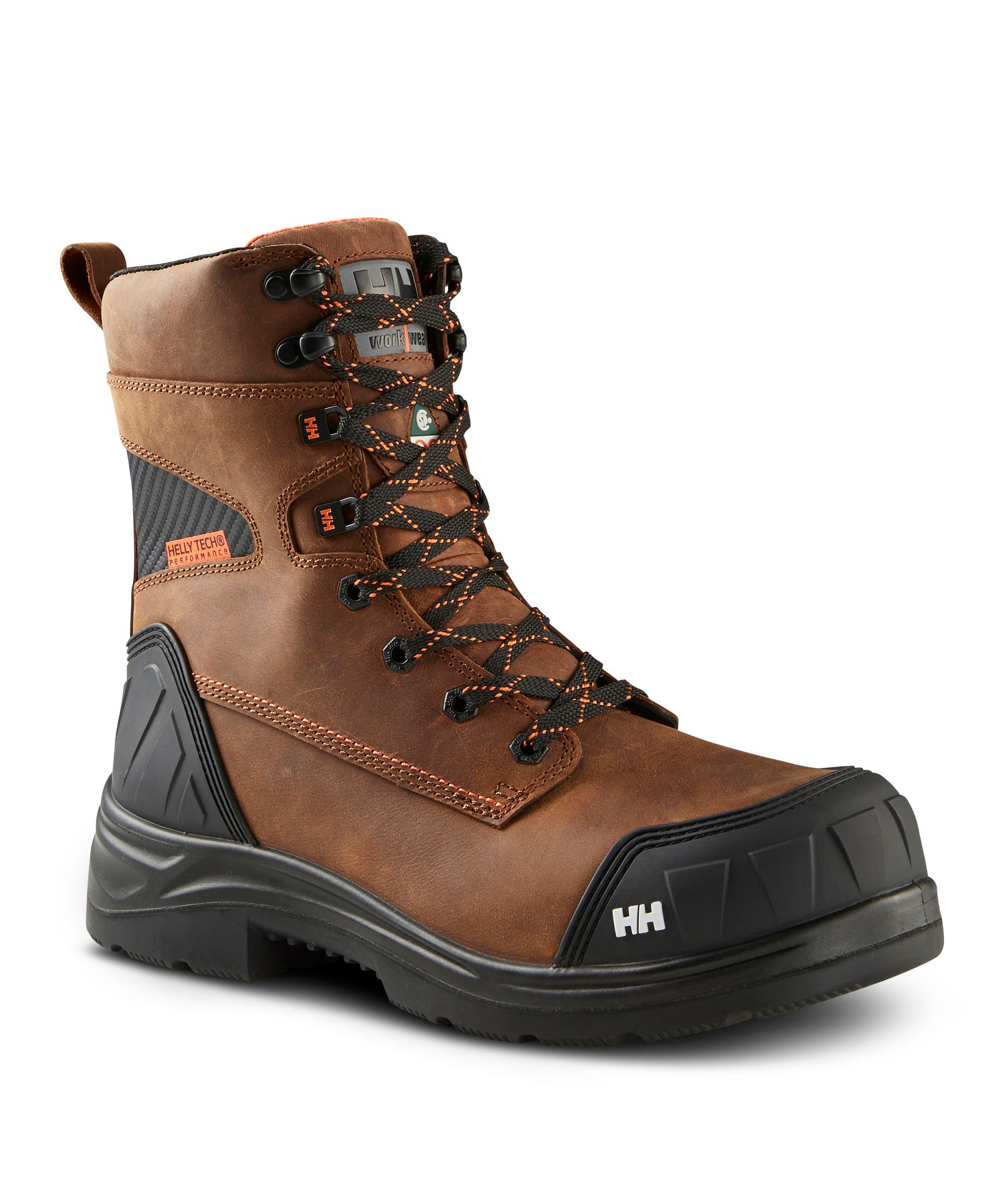 Helly Hansen Workwear Men's  8 Inch Composite Toe Composite Plate Waterproof Work Boots