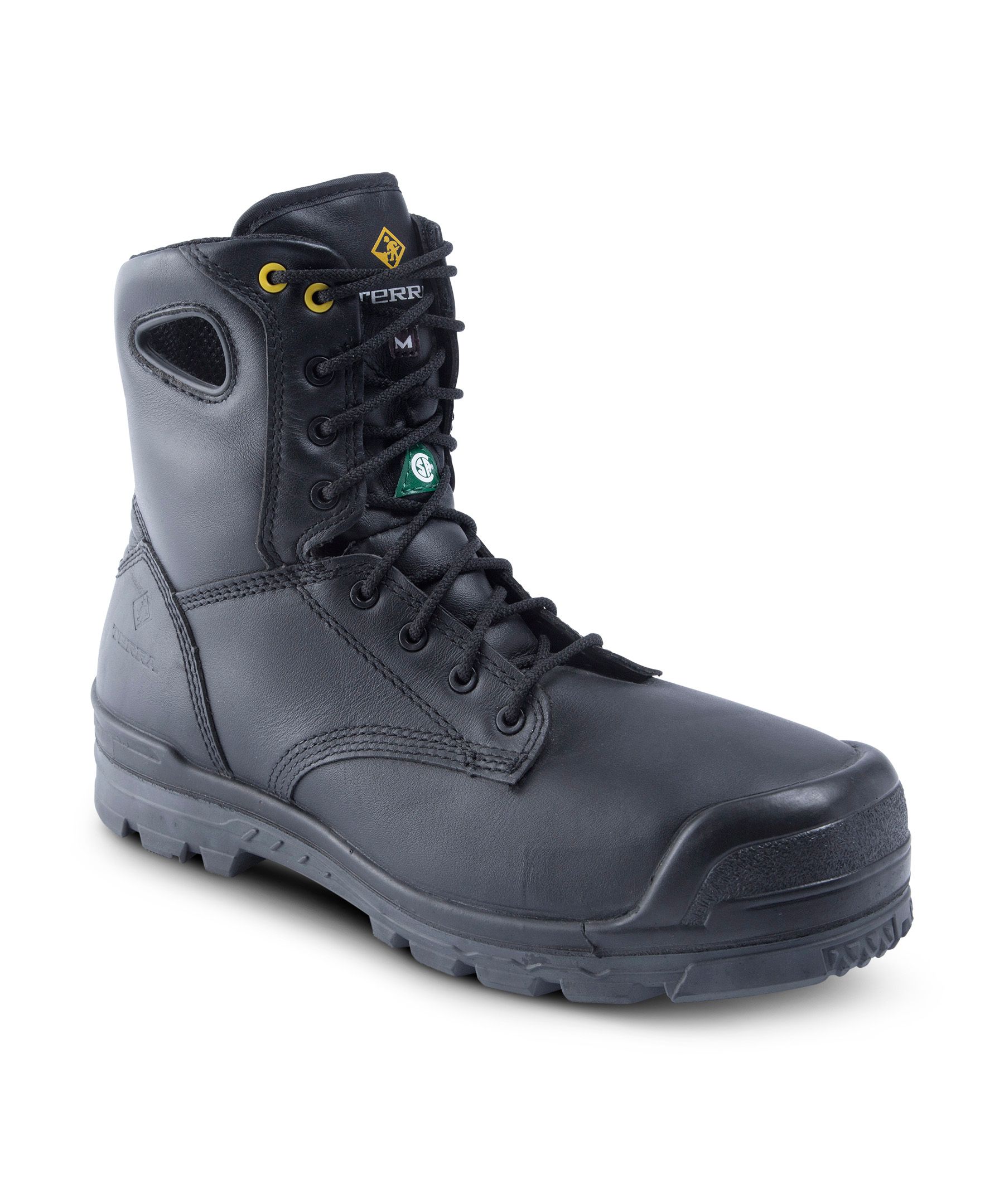 Terra Men's 8 Inch Paladin Water Repellent Internal Metguard Work Boots