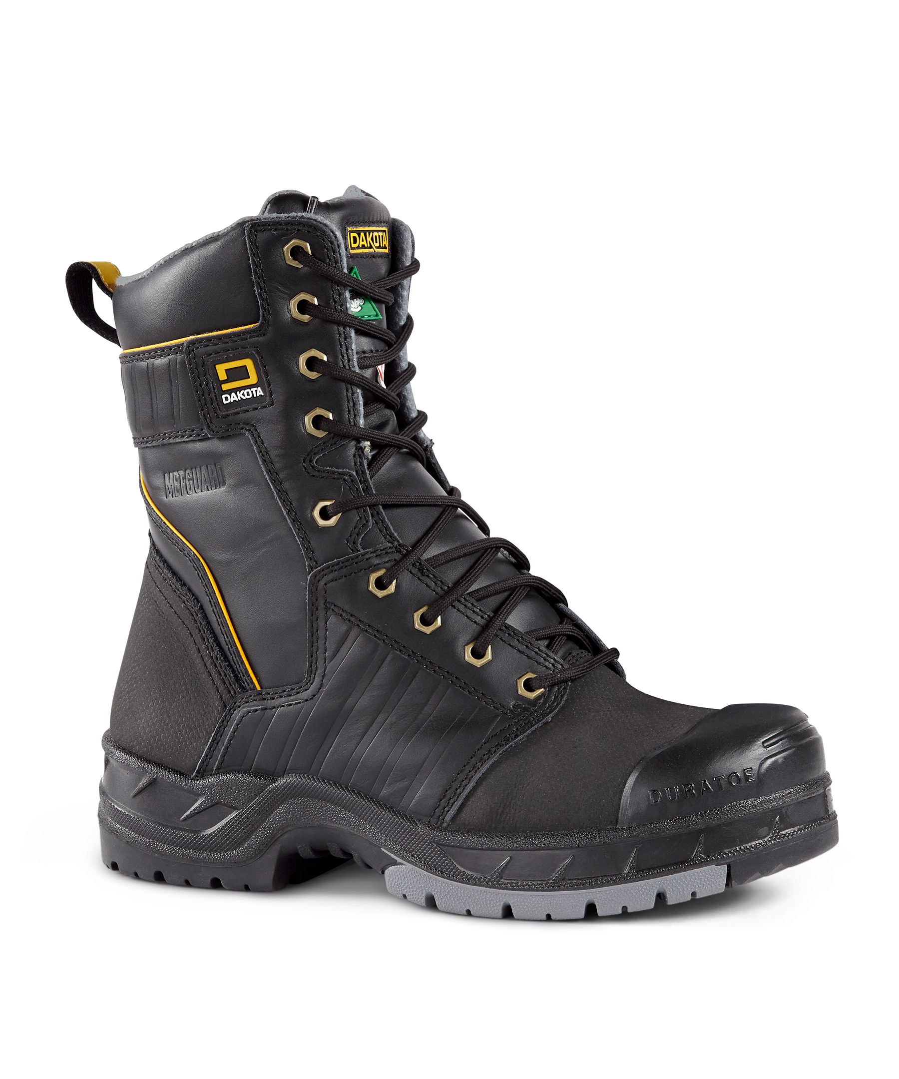 Dakota WorkPro Series Men's 8 Inch Quad Steel Toe Composite Plate Internal Metguard Work Boots