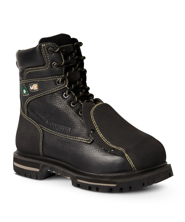 Dakota WorkPro Series Men's 514 8 Inch Steel Toe Steel Plate Metguard Work Boots - Black