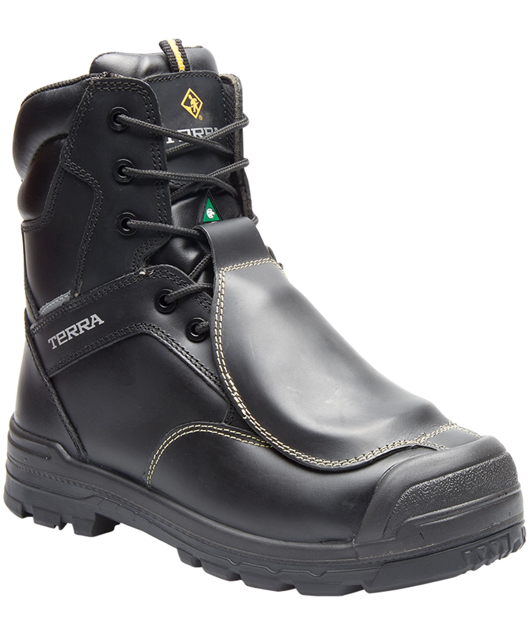 Terra Men's Barricade Metguard 8 Inch Composite Toe Composite Plate Boots