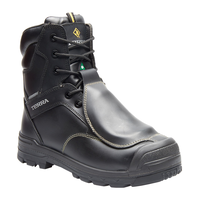 Terra Men's Barricade Metguard 8 Inch Composite Toe Composite Plate Boots Front_Three_Fourths_Angled_Right