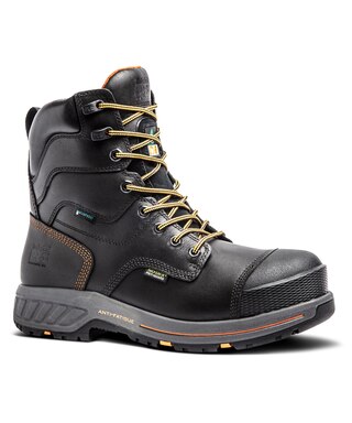 Timberland PRO Men's Endurance HD 8 Inch Composite Toe Composite Plate Internal Met Guard Work Boots
