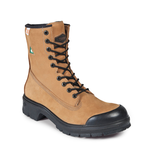 Terra Men's 8 Inch Steel Toe Steel Plate Leather Work Boots with TPU Toe Cap Front_Three_Fourths_Angled_Right
