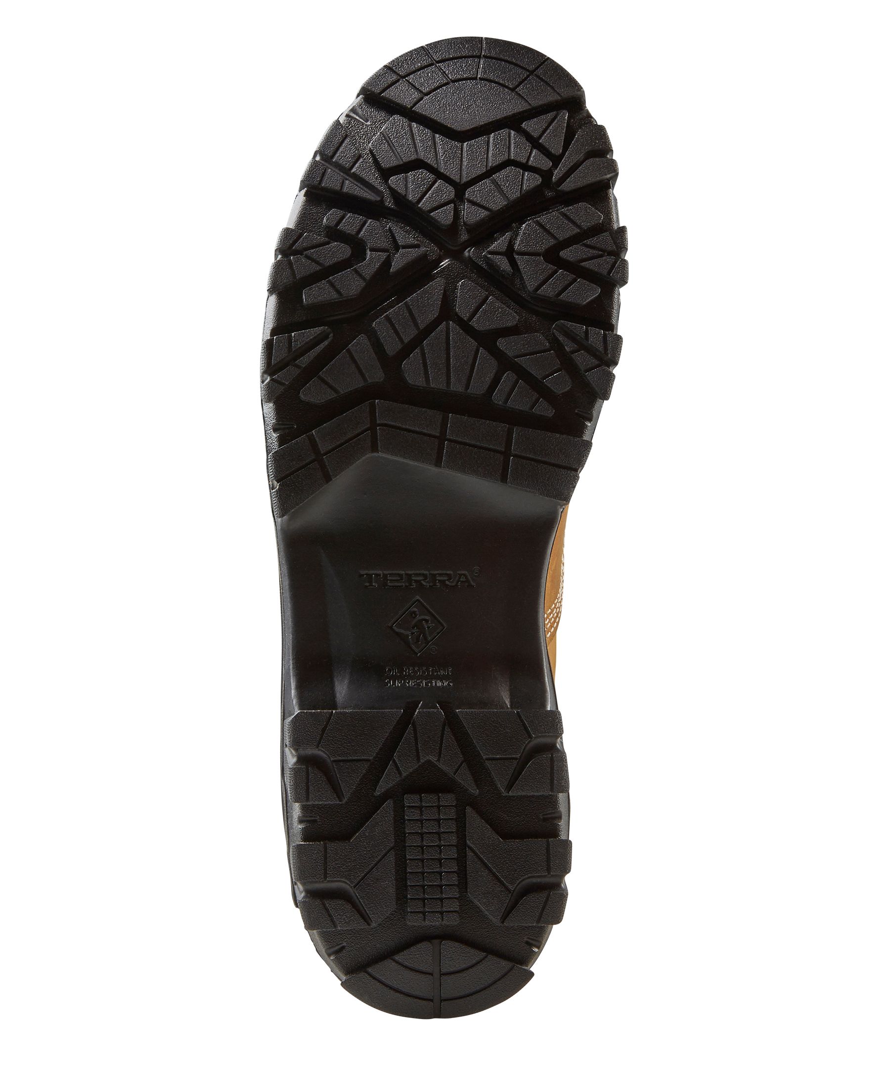 Terra Men's 8 Inch Composite Toe Composite Plate Sentry Waterproof Work Boots