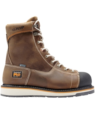 Timberland PRO Men's Alloy Toe Gridworks Waterproof 8 Inch Work Boot