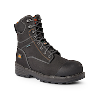 Timberland PRO Men's Resistor Ballistic Composite Toe Composite Plate 8" Boots Front_Three_Fourths_Angled_Right